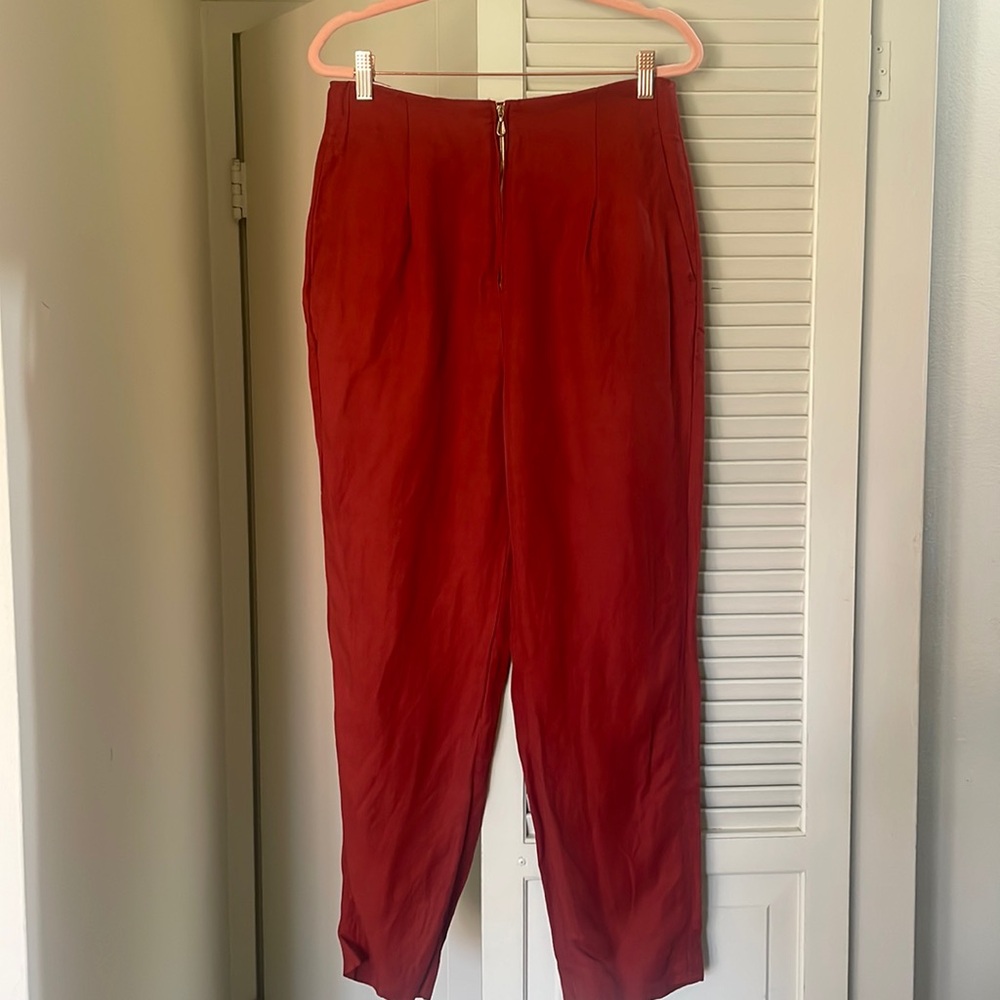 Sandro Linen Blend Pant